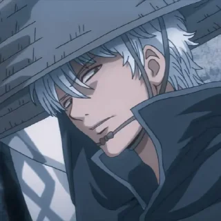 🎓 emoji Sakata Gintoki - @Animecouplegallery Telegram sticker 23 of 120