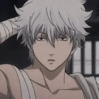 🎓 emoji Sakata Gintoki - @Animecouplegallery Telegram sticker 20 of 120