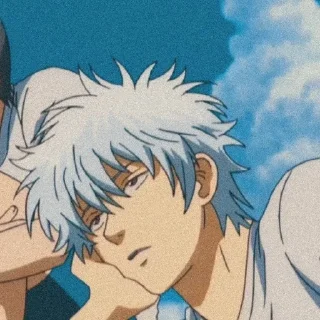 🎓 emoji Sakata Gintoki - @Animecouplegallery Telegram sticker 24 of 120