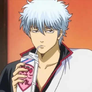 🎓 emoji Sakata Gintoki - @Animecouplegallery Telegram sticker 6 of 120