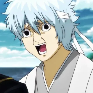 Sticker from Sakata Gintoki by : @VanoStiker