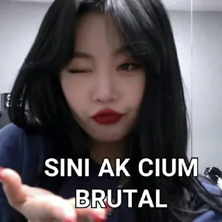 😎 emoji BTR Soojin Telegram sticker 12 of 19