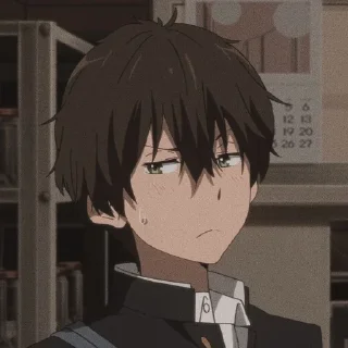 😅 emoji Oreki here @marcoxwrz Telegram sticker 22 of 42