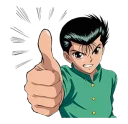Sticker from Yu Yu HaKuSho Big