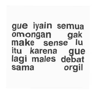 👍 emoji indo meme :: @zoepasoup Telegram sticker 21 of 95