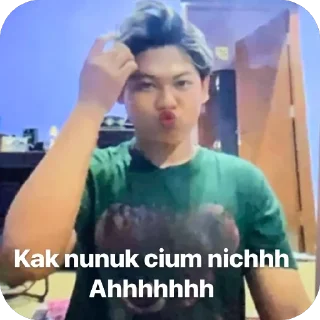🫥 emoji Ahh Telegram sticker 11 of 17
