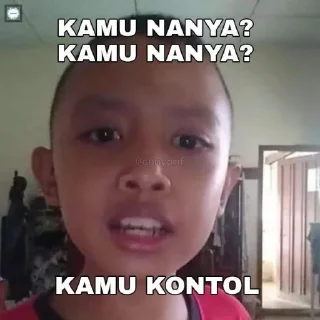 🖕 emoji punya pacar onel Telegram sticker 4 of 10
