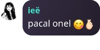 Sticker from ieë pacal onel