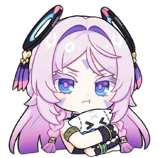 🙃 emoji Waifu Impact @imoutoudesu Telegram sticker 17 of 48