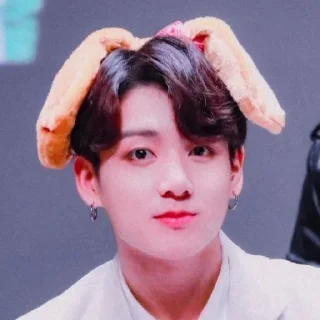 Sticker from .・JUNGKOOK VER SOFT・. @SUNXFLOWERSS