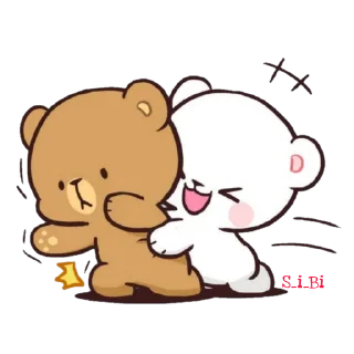 😘 emoji @S_i_Bi (Milk & Mocha ) Telegram sticker 9 of 100