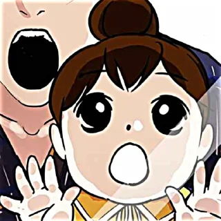 🐝 emoji 命. Yena ，@lookismsticker Telegram sticker 9 of 60