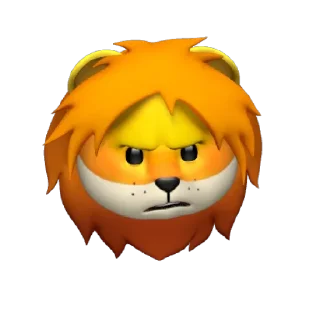 🦁 emoji @blsscm Telegram sticker 12 of 15