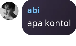 🥵 emoji abi ganteng pacar gisel Telegram sticker 22 of 40
