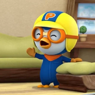 🐧 emoji pororo by - @gifpororo Telegram sticker 17 of 26