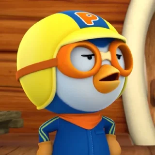 🐧 emoji pororo by - @gifpororo Telegram sticker 10 of 26