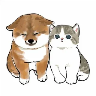 🐶 emoji miaww Telegram sticker 14 of 17