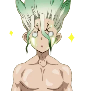 🤩 emoji DR STONE @animestickerchannel Telegram sticker 23 of 93