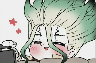 ☺️ emoji DR STONE @animestickerchannel Telegram sticker 7 of 93