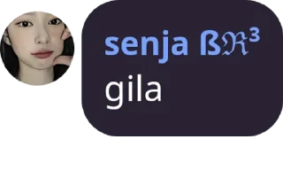 ❤️ emoji kalo kata senja Telegram sticker 15 of 21