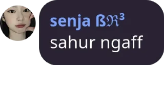 ❤️ emoji kalo kata senja Telegram sticker 20 of 21