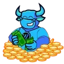 💵 emoji XVS update Telegram sticker 14 of 30