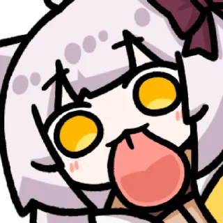 😛 emoji 雪奈幽凛 @zhaxia_cn Telegram sticker 17 of 32