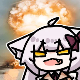 💥 emoji 雪奈幽凛 @zhaxia_cn Telegram sticker 10 of 32