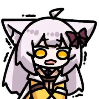 🫠 emoji 雪奈幽凛 @zhaxia_cn Telegram sticker 5 of 32