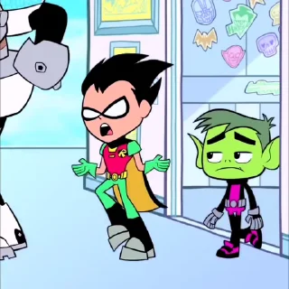 Sticker from Beast boy  @Hanim1O