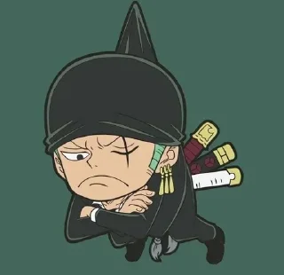 🙃 emoji One Piece Chibi // @Kakarottow Telegram sticker 15 of 26