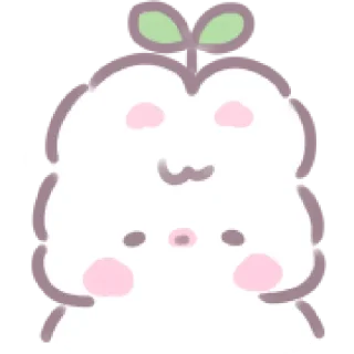 🤍 emoji ᅠ      ೀ  @ch2rie  ◌  @stikie  ྀ Telegram sticker 17 of 40
