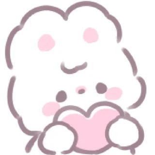 🤍 emoji ᅠ      ೀ  @ch2rie  ◌  @stikie  ྀ Telegram sticker 19 of 40