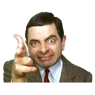 Sticker from Mr. Bean