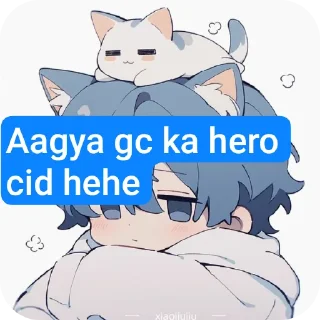 Sticker from Cid tera katega
