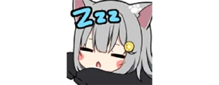 💤 emoji Twitch @nacho_dayo 居中 Telegram sticker 5 of 21