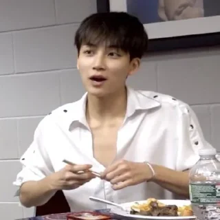 Sticker from paduka jeonghan