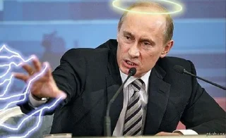 😇 emoji Путин - Бог Telegram sticker 12 of 16