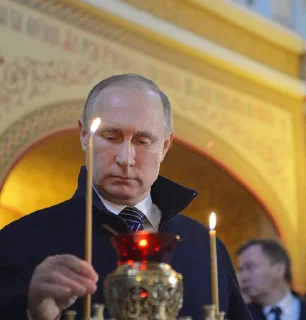 😇 emoji Путин - Бог Telegram sticker 9 of 16