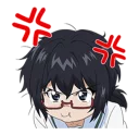 😤 emoji GIRLS und PANZER Telegram sticker 20 of 40