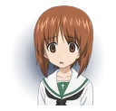 😨 emoji GIRLS und PANZER Telegram sticker 22 of 40