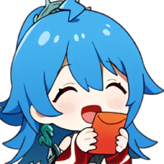 Sticker from bilibili 2024拜年纪 @skiro233