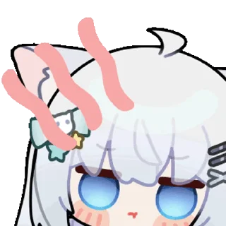 😤 emoji 安梦梦 @zhaxia_cn Telegram sticker 11 of 16