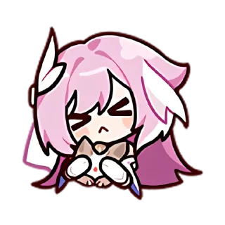 😨 emoji 爱莉希雅 Telegram sticker 6 of 24