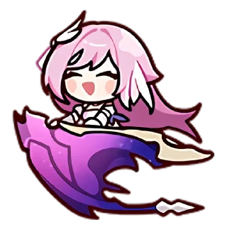 ✈️ emoji 爱莉希雅 Telegram sticker 15 of 24
