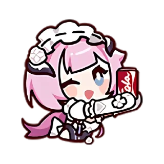 🥤 emoji 爱莉希雅 Telegram sticker 22 of 24