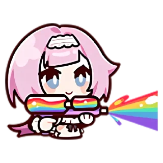 👉 emoji 爱莉希雅 Telegram sticker 17 of 24