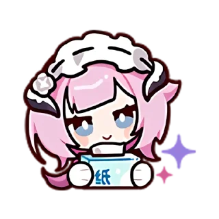 ✋ emoji 爱莉希雅 Telegram sticker 18 of 24
