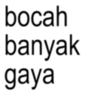 Sticker from punyaa pioo wak