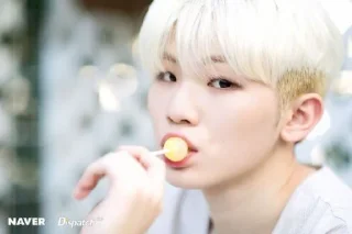 🤤 emoji Woozi Telegram sticker 22 of 24